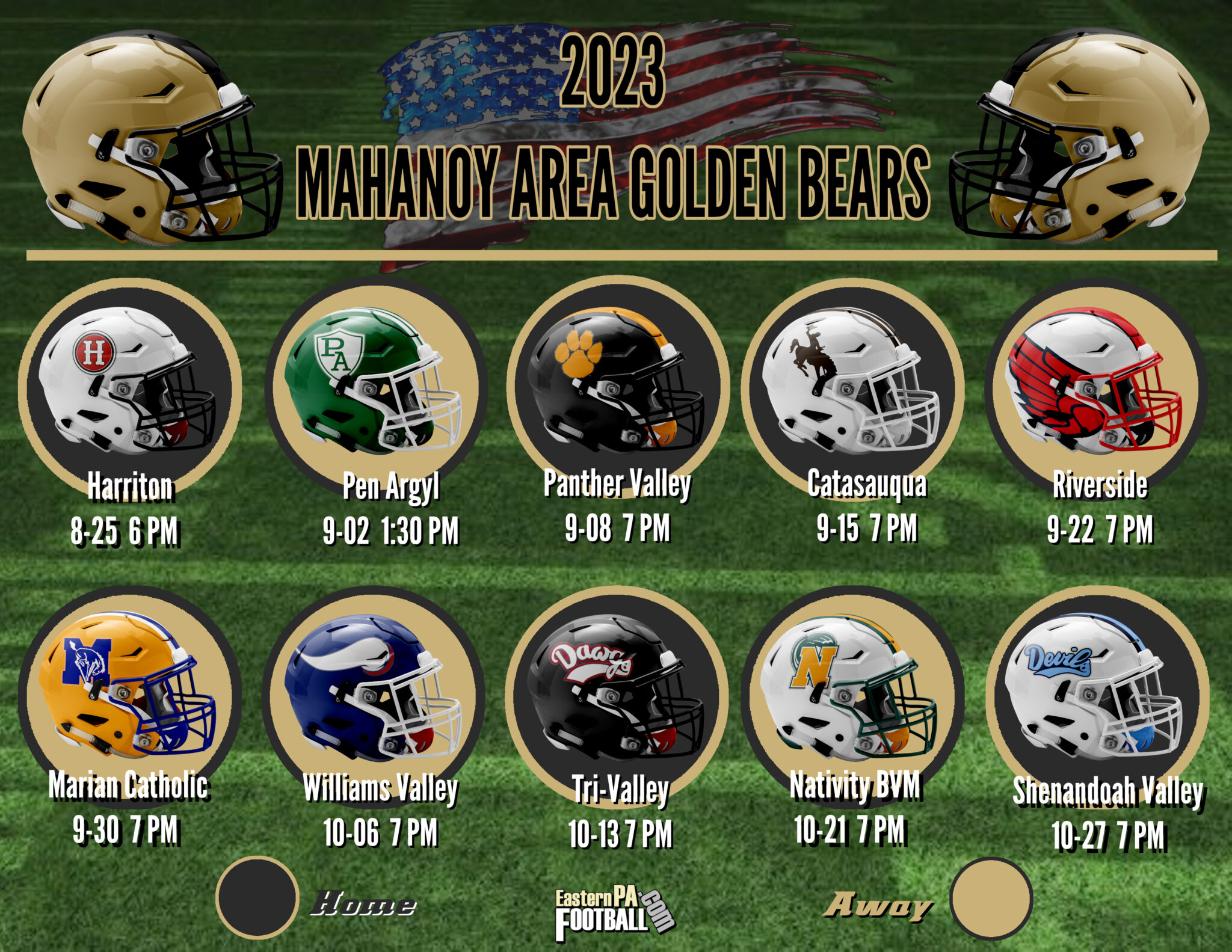 2023 Team Preview Mahanoy Area Golden Bears