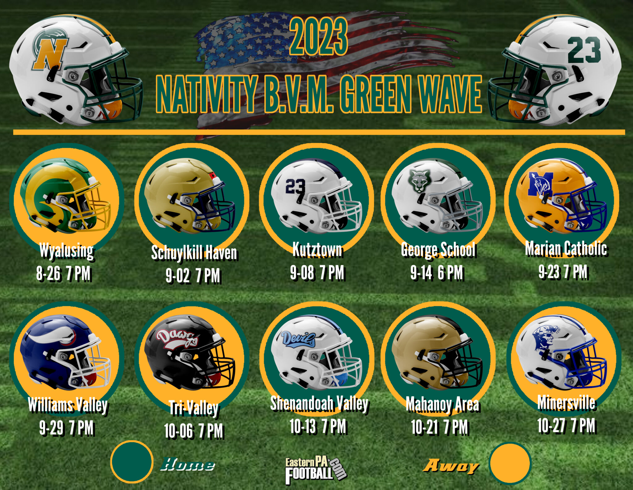 2023 Team Preview Nativity BVM Green Wave